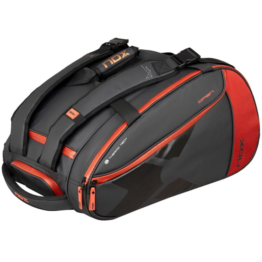 Sac de Padel Nox Luxury Open Series (Noir/Rouge) padellife