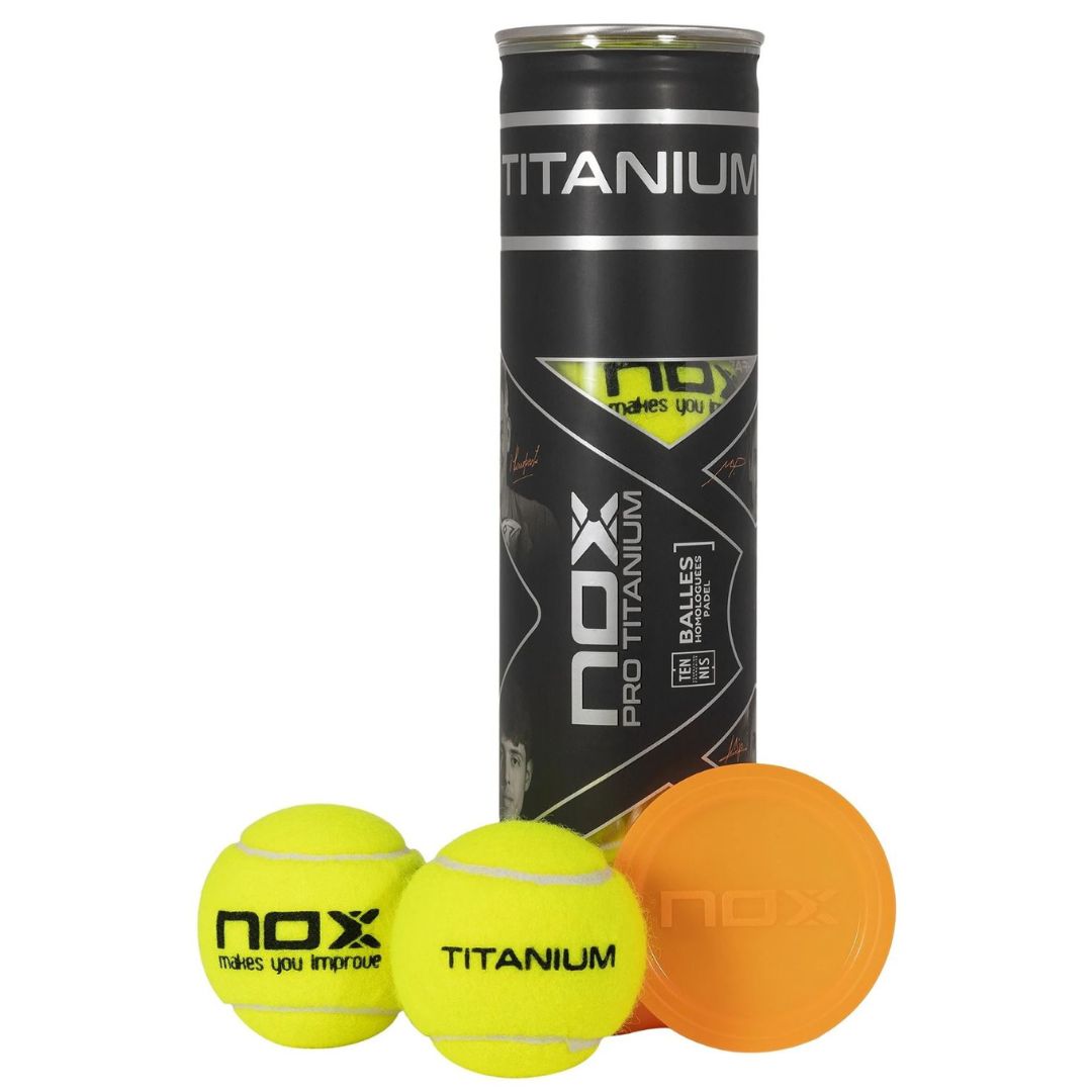 Balles de padel Nox Pro Titanium (4 balles) padellife