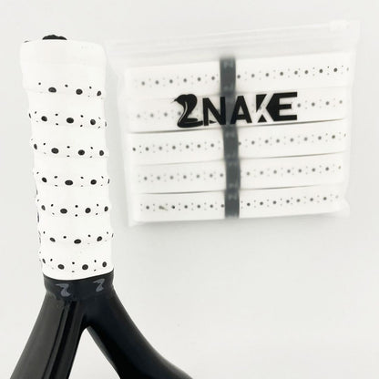 Surgrips de padel Znake Viper Sticky (5 pièces, Blanc) padellife