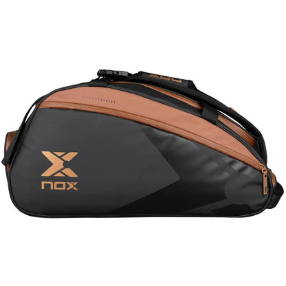 Sac de Padel Nox Luxury Open Series (Noir/Marron) padellife
