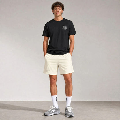 Short Cuera Active Globe (blanc cassé)