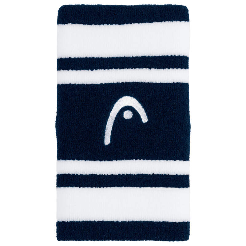 Poignet éponge rayé 5" Head (Bleu marine/Blanc)