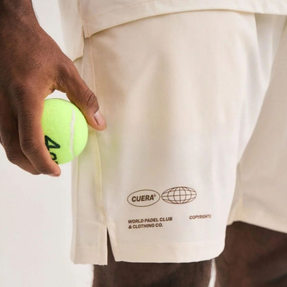 Short Cuera Active Globe (blanc cassé)