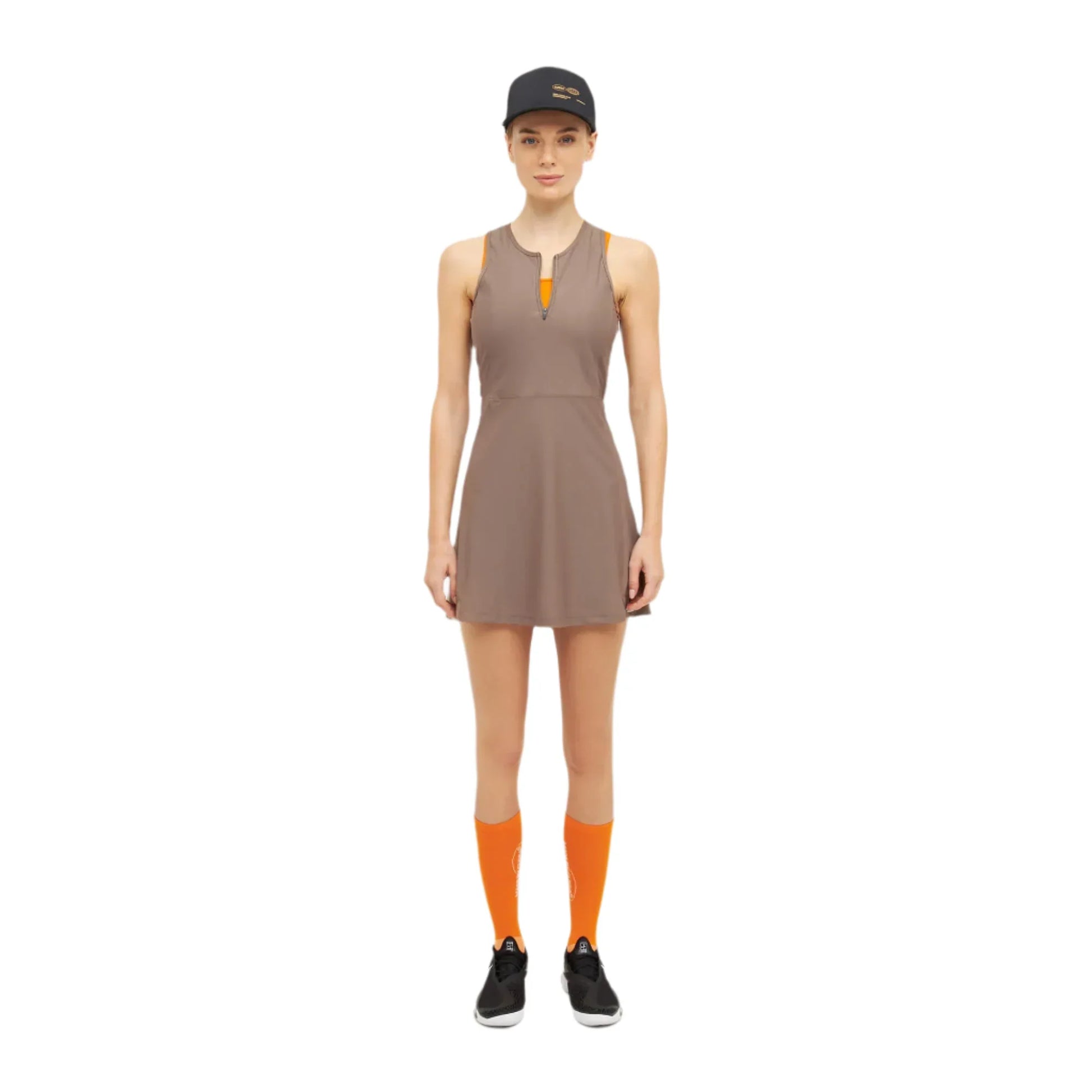 Cuera Oncourt Globe Dress (Brown)