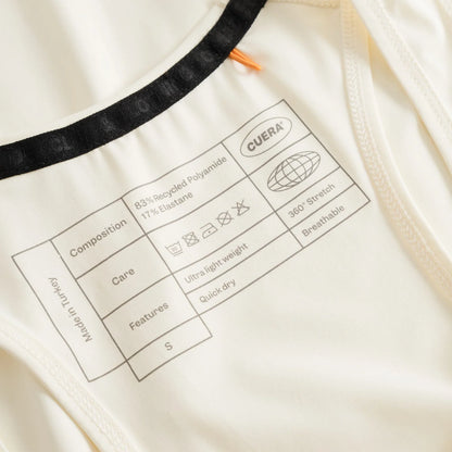 Débardeur Ultra-Léger Cuera Oncourt Airy (Blanc Cassé)