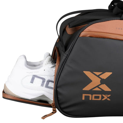 Sac de Padel Nox Luxury Open Series (Noir/Marron) padellife