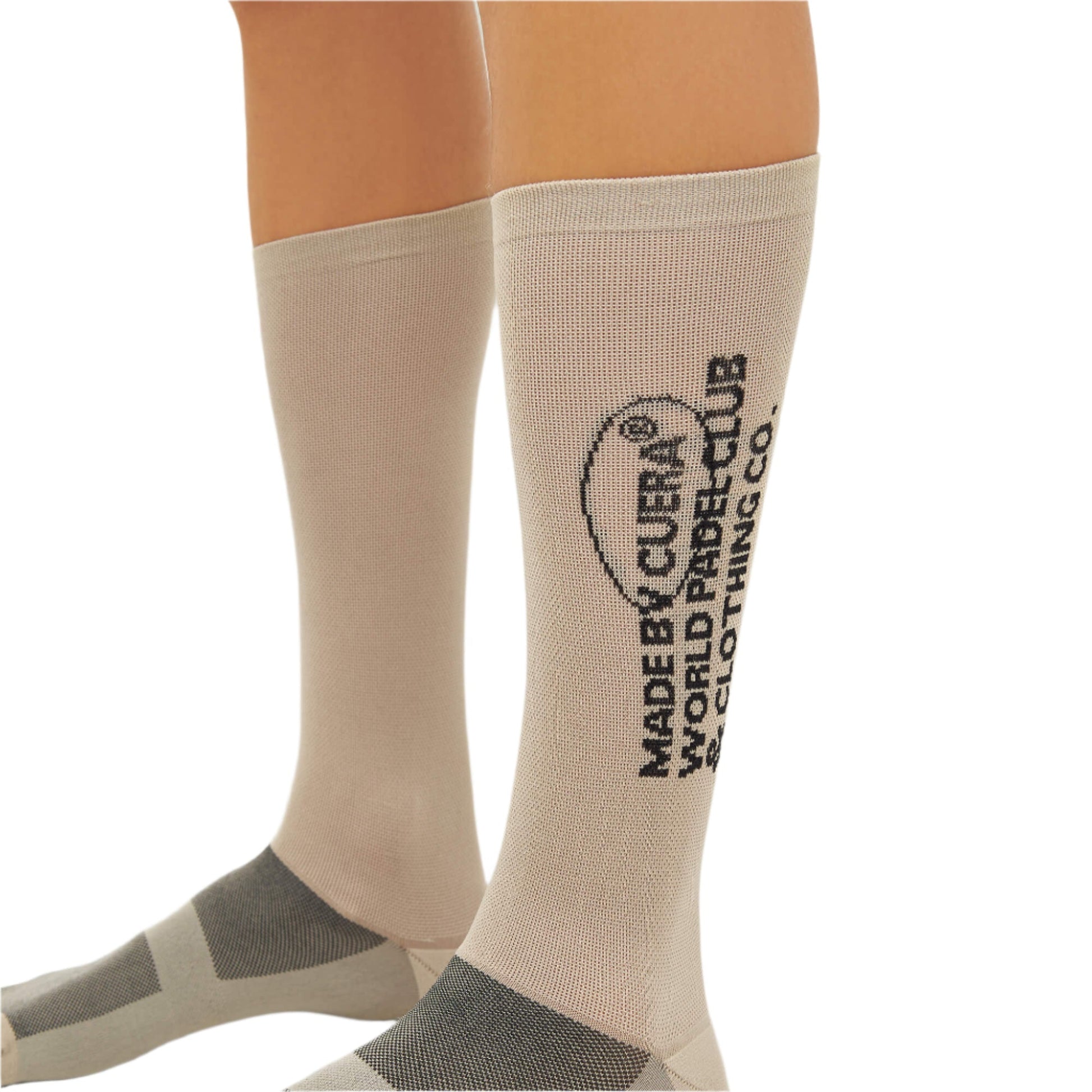 Cuera Premium Padel Sportsstrømper (Sand)