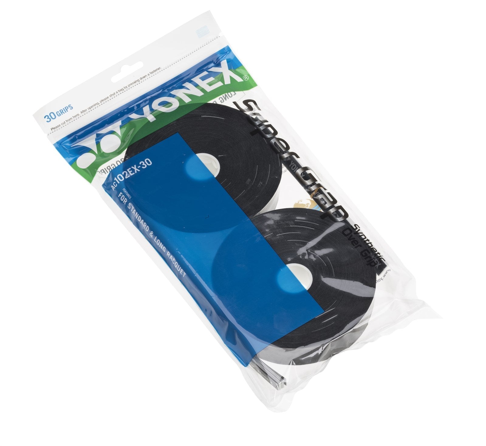 Surgrip Yonex Wet Super Grap (lot de 30, noir)