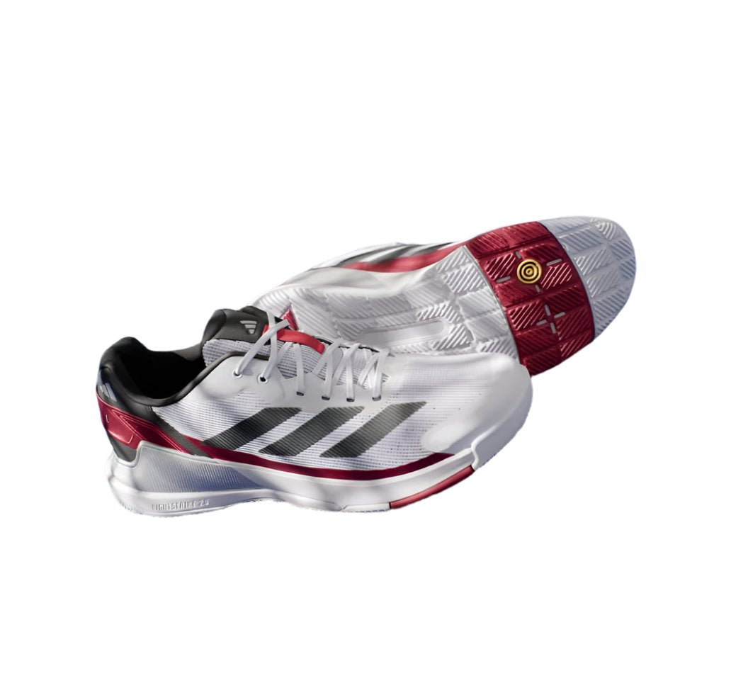 Adidas Crazyquick LS Padelsko (Cloud White/Core Black/Lucid Red)