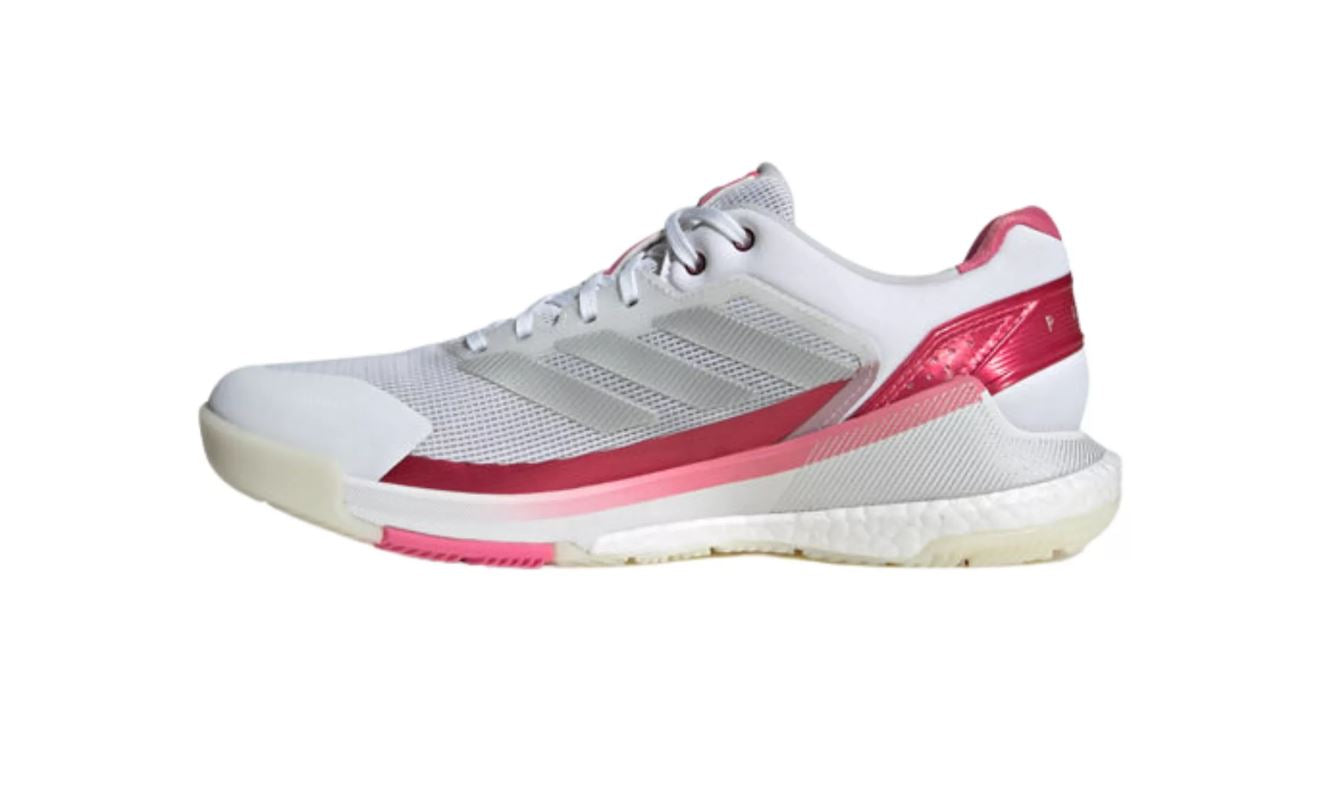 Chaussures Adidas Crazyquick (Cloud White/Silver Metallic/Lucid Pink)