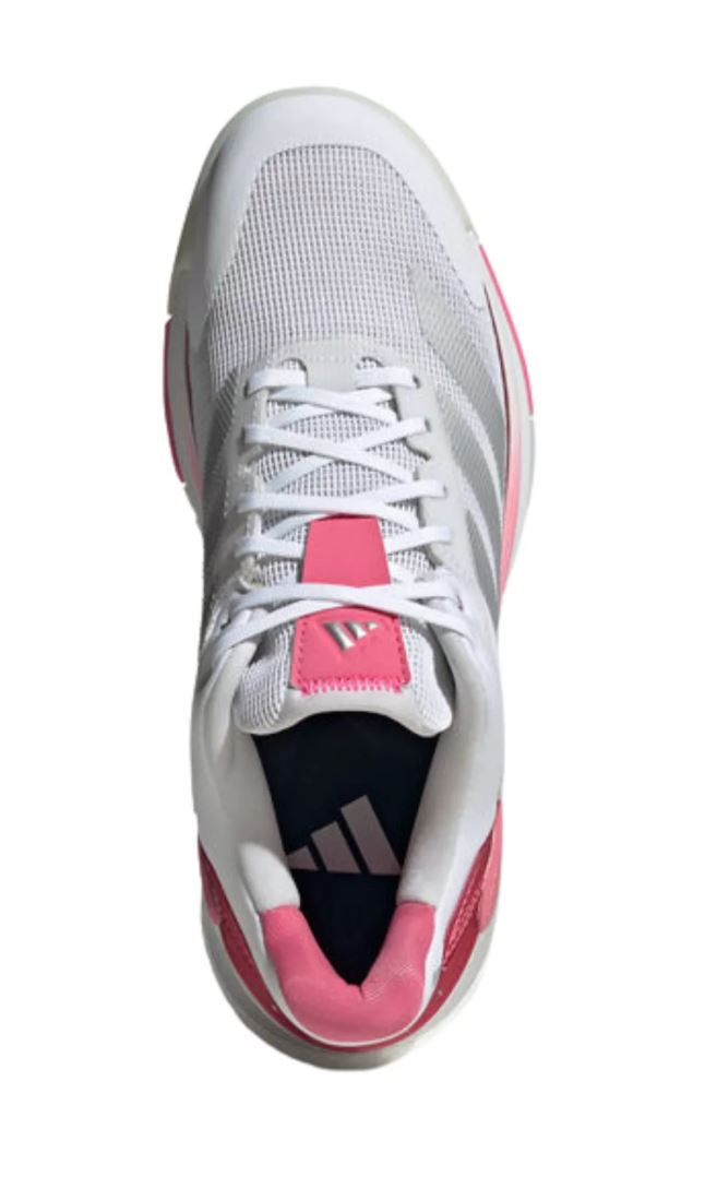 Chaussures Adidas Crazyquick (Cloud White/Silver Metallic/Lucid Pink)
