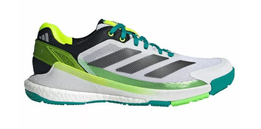 Chaussures de padel Adidas Crazyquick Boost (Cloud White/Core Black/Lime Burst)