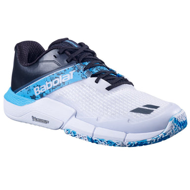 Babolat Movea Men 2025 padel sko (White/Cyan Blue)