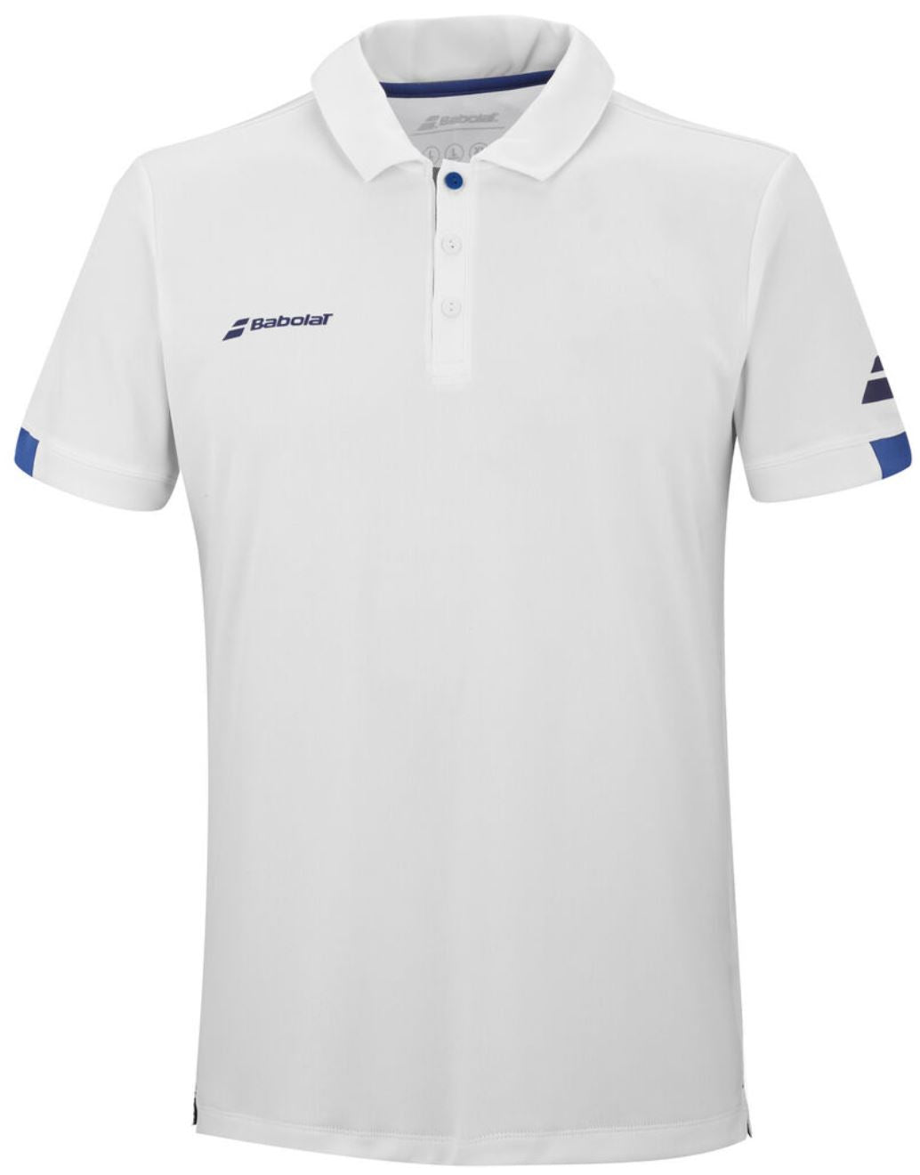 Polo Babolat Play (Hommes, Blanc)