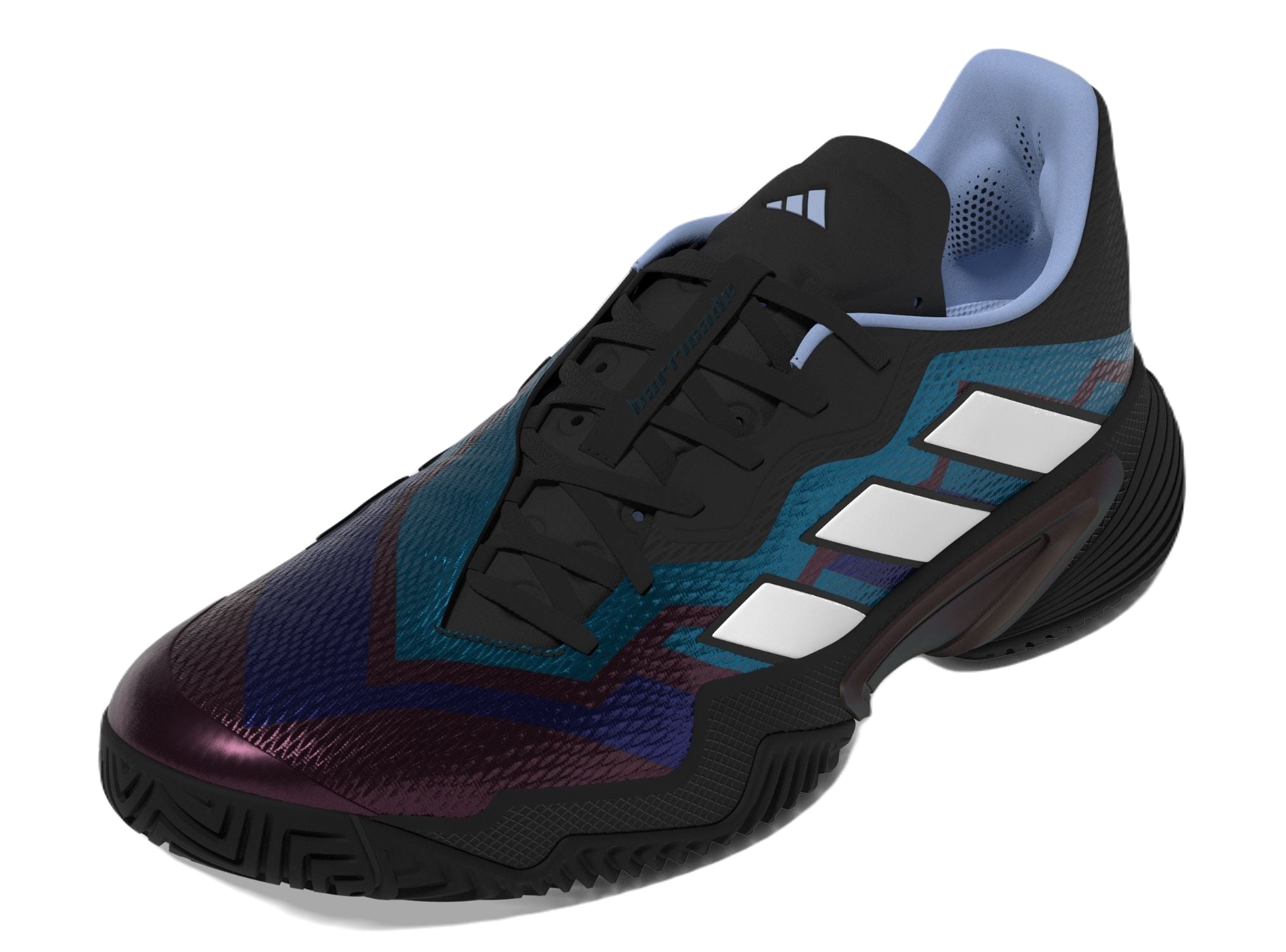 Chaussures de padel Adidas Barricade AC (Pour hommes, multicolore)