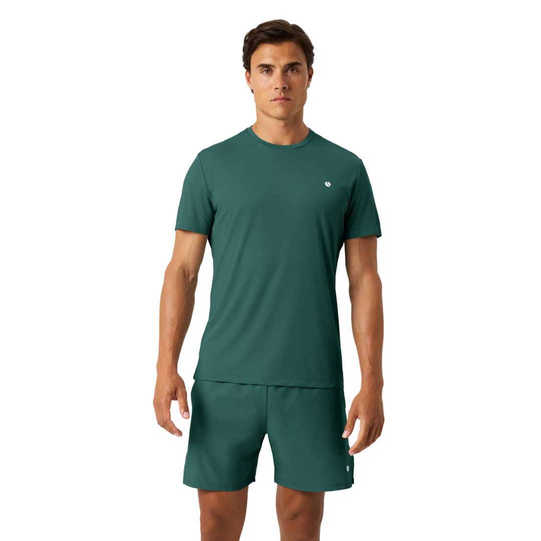 T-shirt Björn Borg Ace Light (Mallard Green) - Padellife.fr