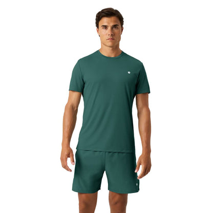 T-shirt Björn Borg Ace Light (Mallard Green) - Padellife.fr