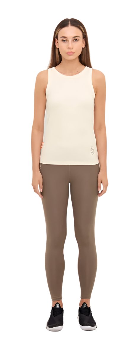 Débardeur Cuera Active Rib (blanc cassé)