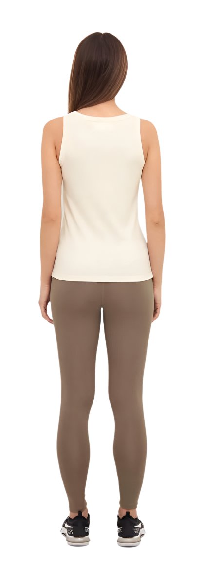 Débardeur Cuera Active Rib (blanc cassé)
