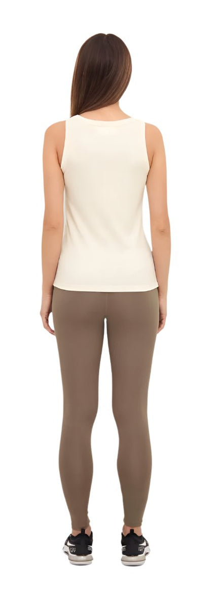 Débardeur Cuera Active Rib (blanc cassé)