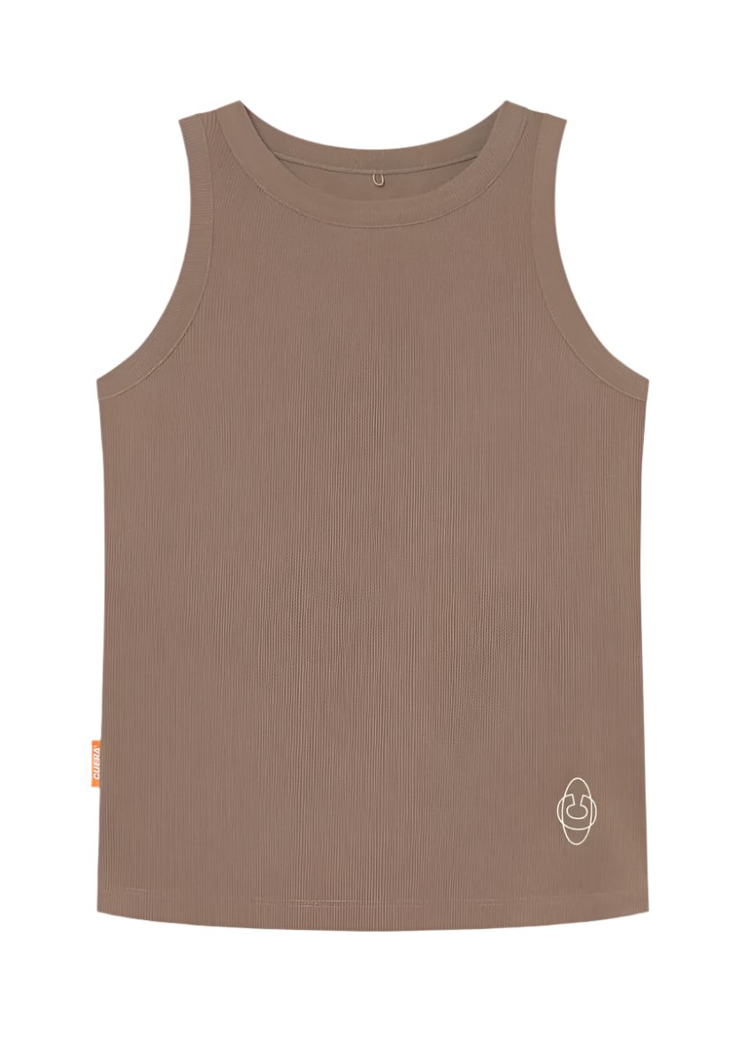 Débardeur Cuera Active Rib (noyer)