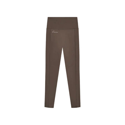 Collant Cuera Active Logo Long (Brun Foncé)