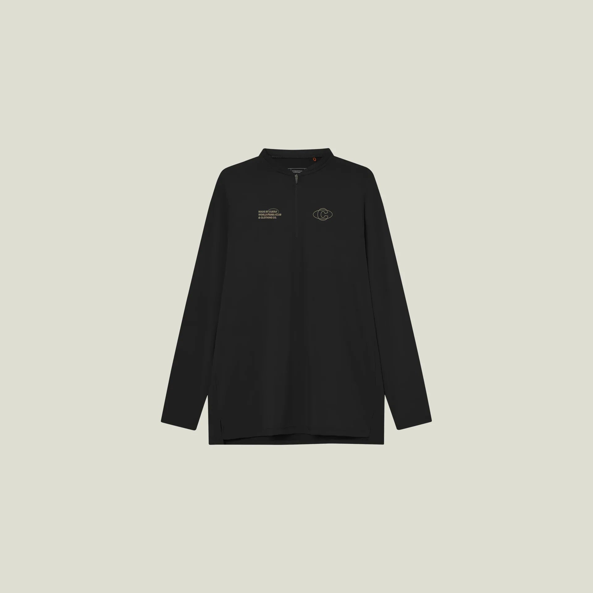 Cuera Flame Light Weight Polo LS (Black)