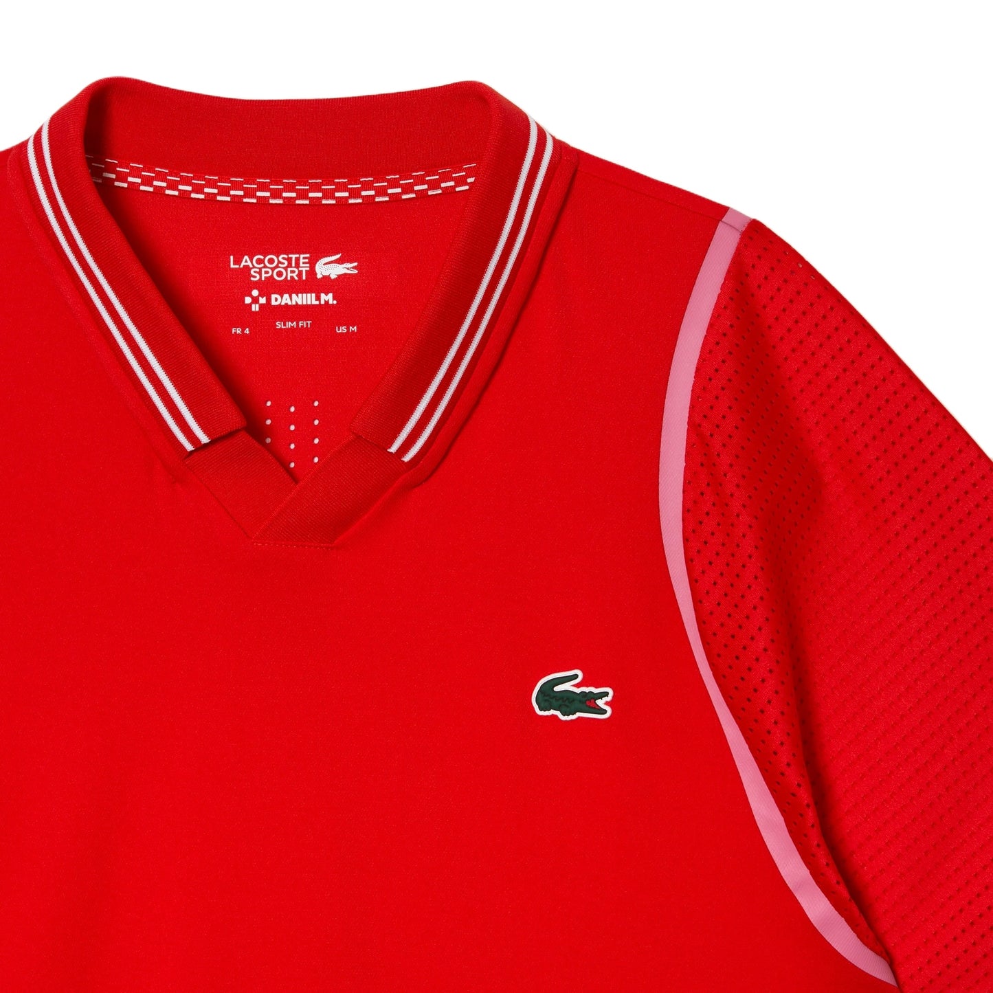 Polo Lacoste (Corrida/Blanc) - Padellife.fr