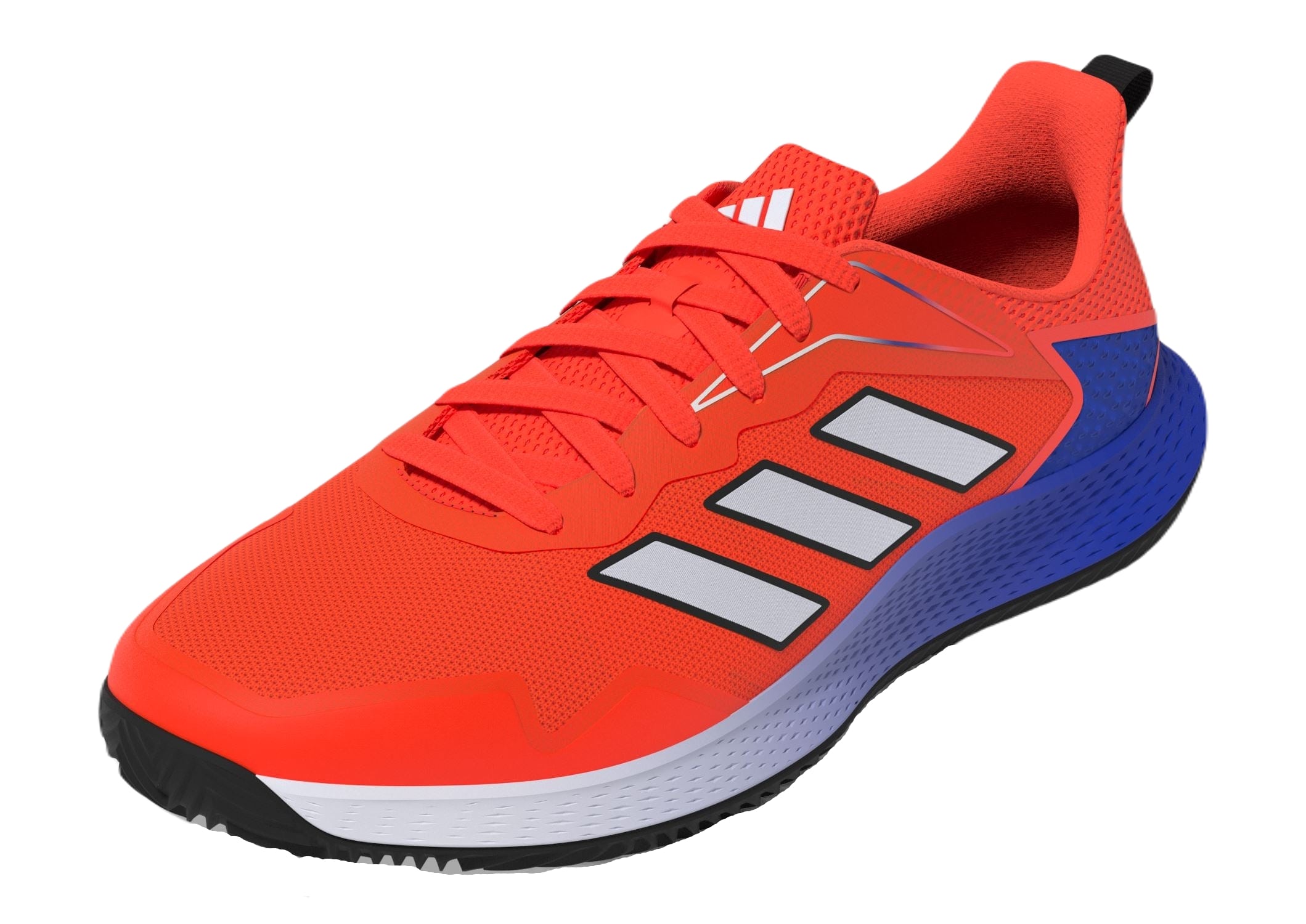 Chaussures de padel Adidas Defiant Speed CC (Pour hommes, Rouge/Noir)