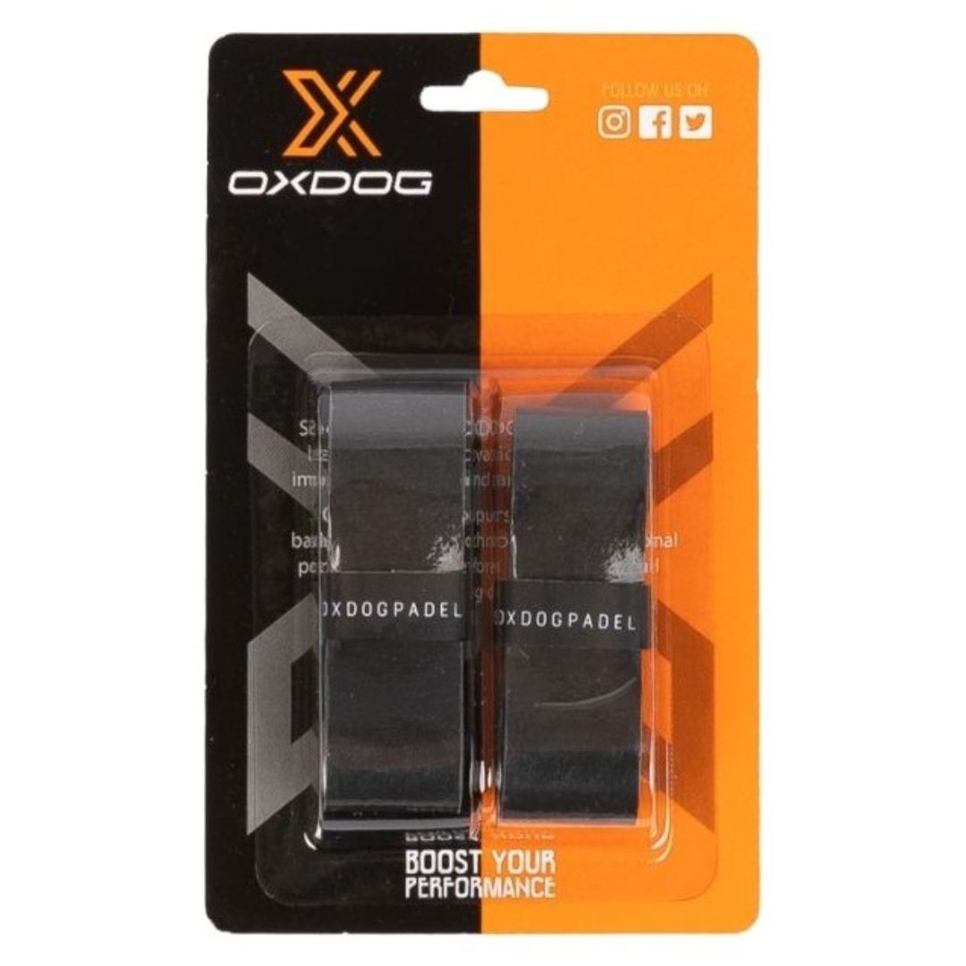 Oxdog Supertech Overgrips (lot de 2, noir) padellife