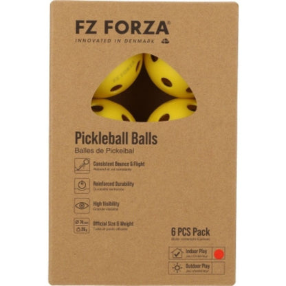 Balles de pickleball FZ Forza Indoor (Étui de 6) padellife