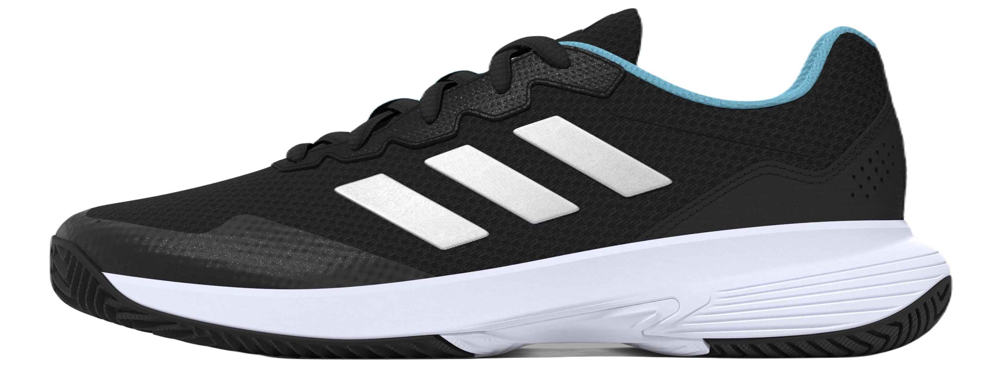 Chaussures de padel Adidas Gamecourt 2 AC (Pour femmes, Sort/Turkis)