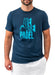 T-shirt Head (Bleu) - Padellife.fr