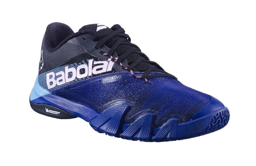 Chaussures de padel Babolat Jet Premura 2 Juan Lebrón (Black/Mazarine Blue)