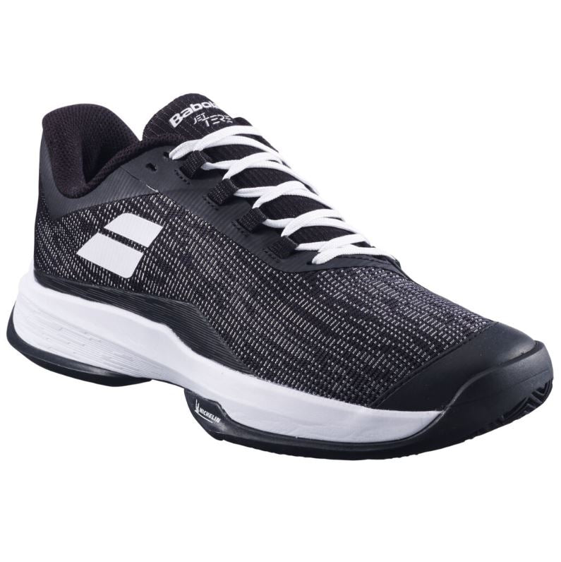 Chaussures de padel Babolat Jet Tere 2 Clay Homme (noir/blanc)