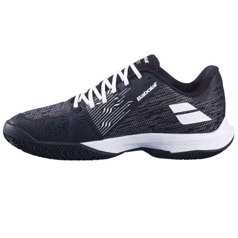 Chaussures de padel Babolat Jet Tere 2 Clay Homme (noir/blanc)