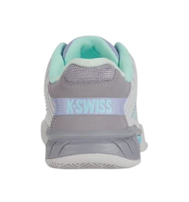 Chaussures K-Swiss Hypercourt Express 2 Women (Nimbus Cloud/Lilac Gray/Neon Purple)