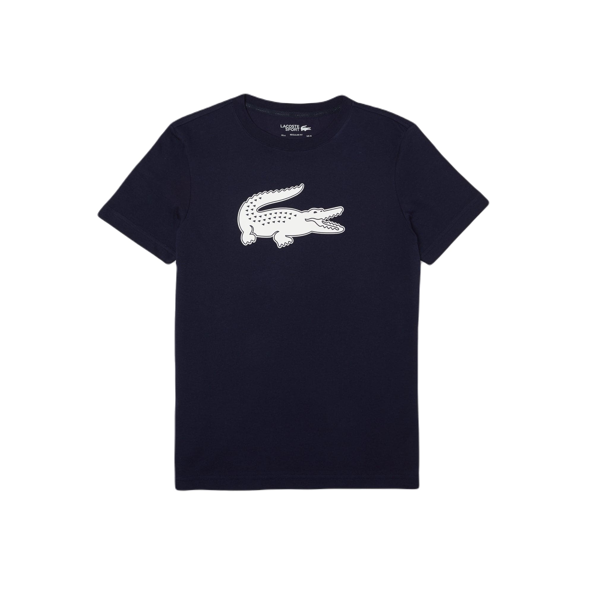 T-shirt Lacoste (Bleu marine/Blanc) - Padellife.fr