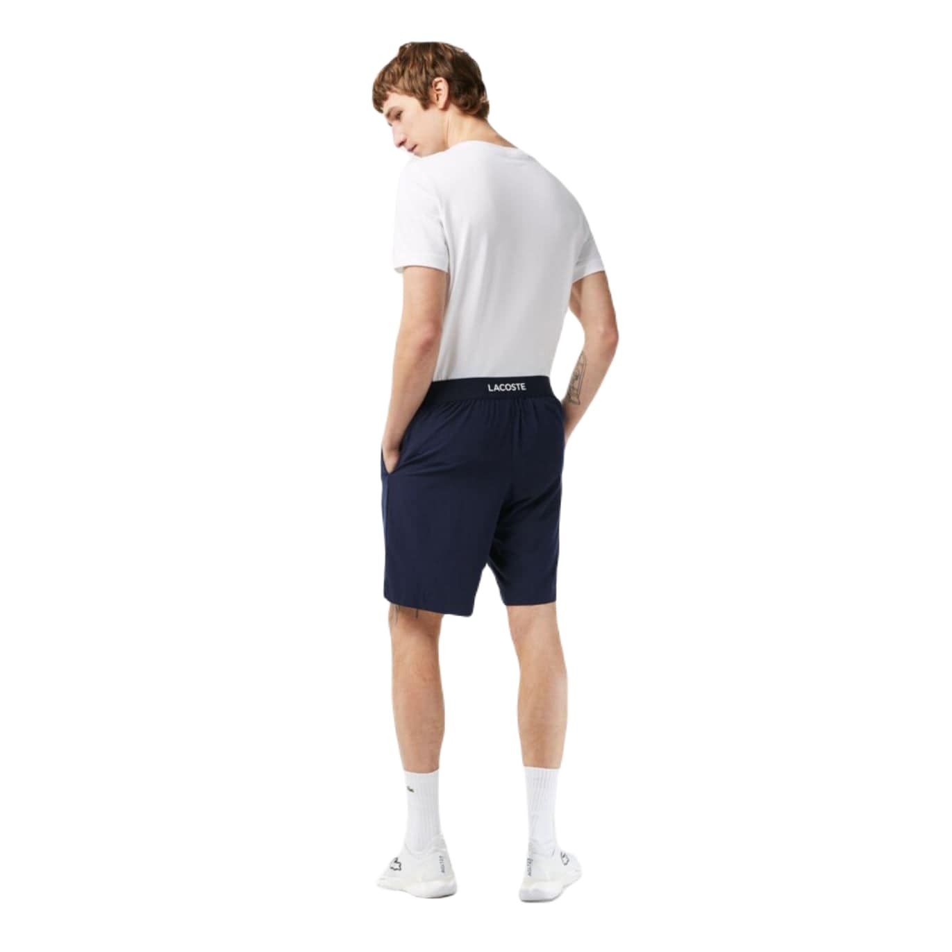 Short Lacoste (Bleu marine) - Padellife.fr