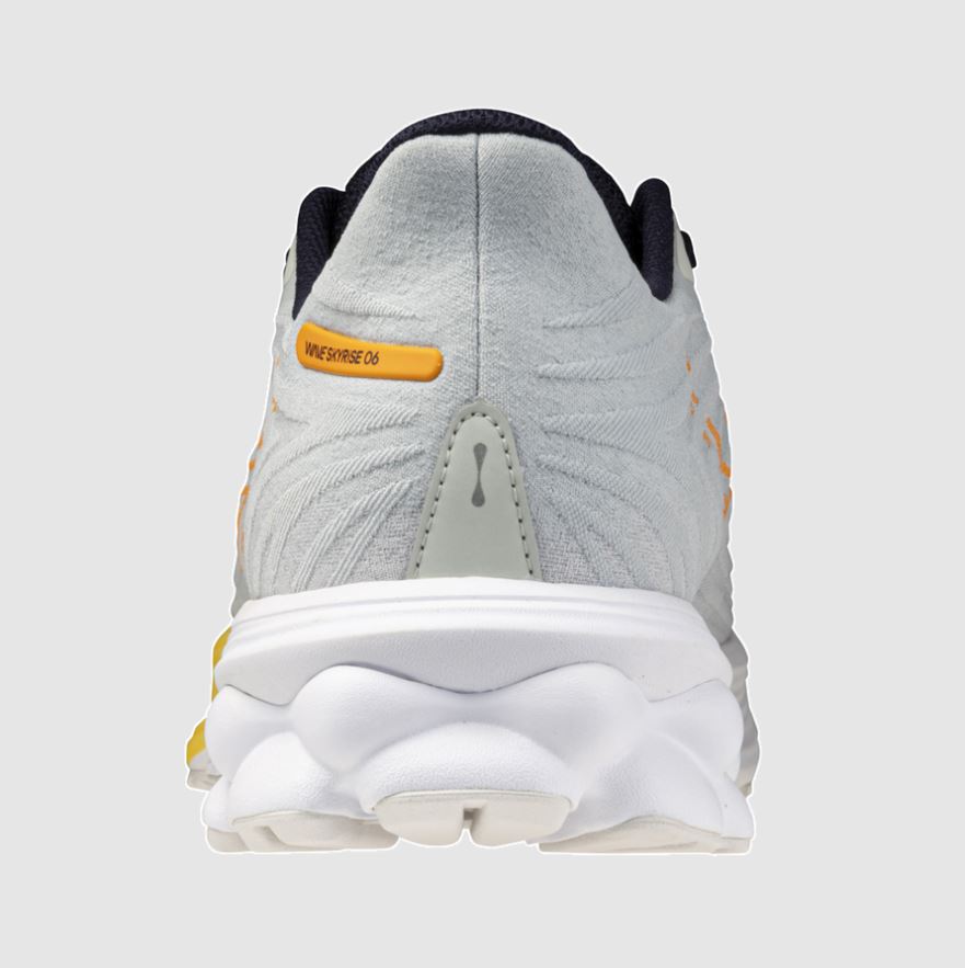 Chaussures de running Mizuno Wave Skyrise 6 (M) (mercure/mandarine/gris nuage)