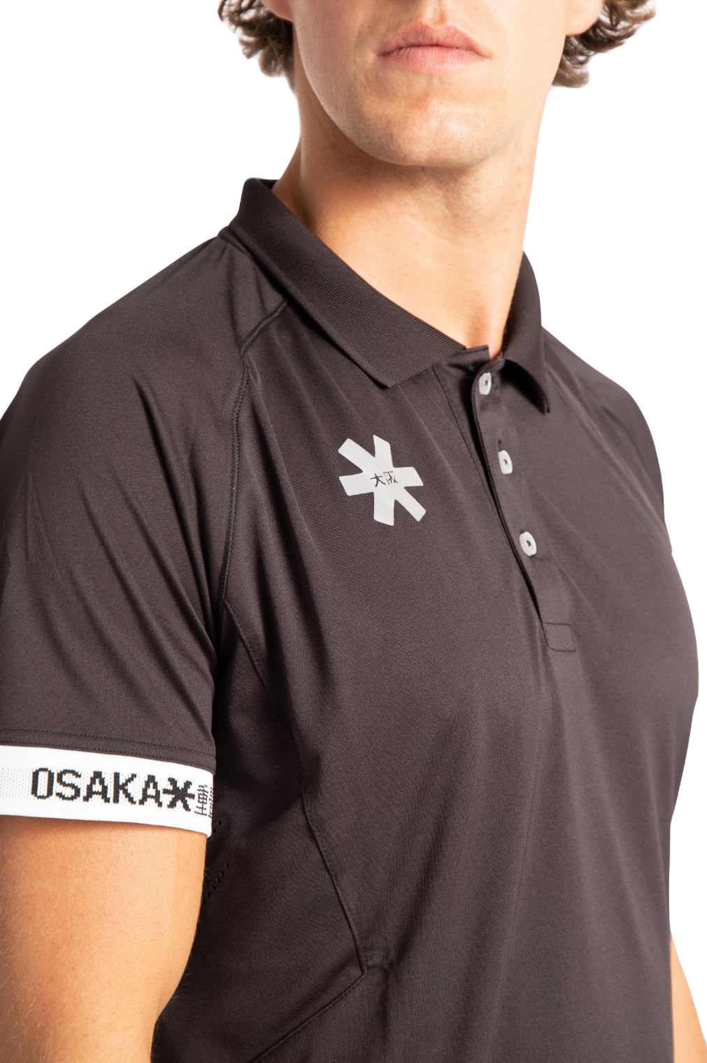 Polo Osaka Men's (Noir) - Padellife.fr