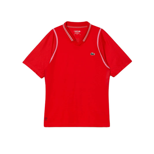 Polo Lacoste (Corrida/Blanc) - Padellife.fr