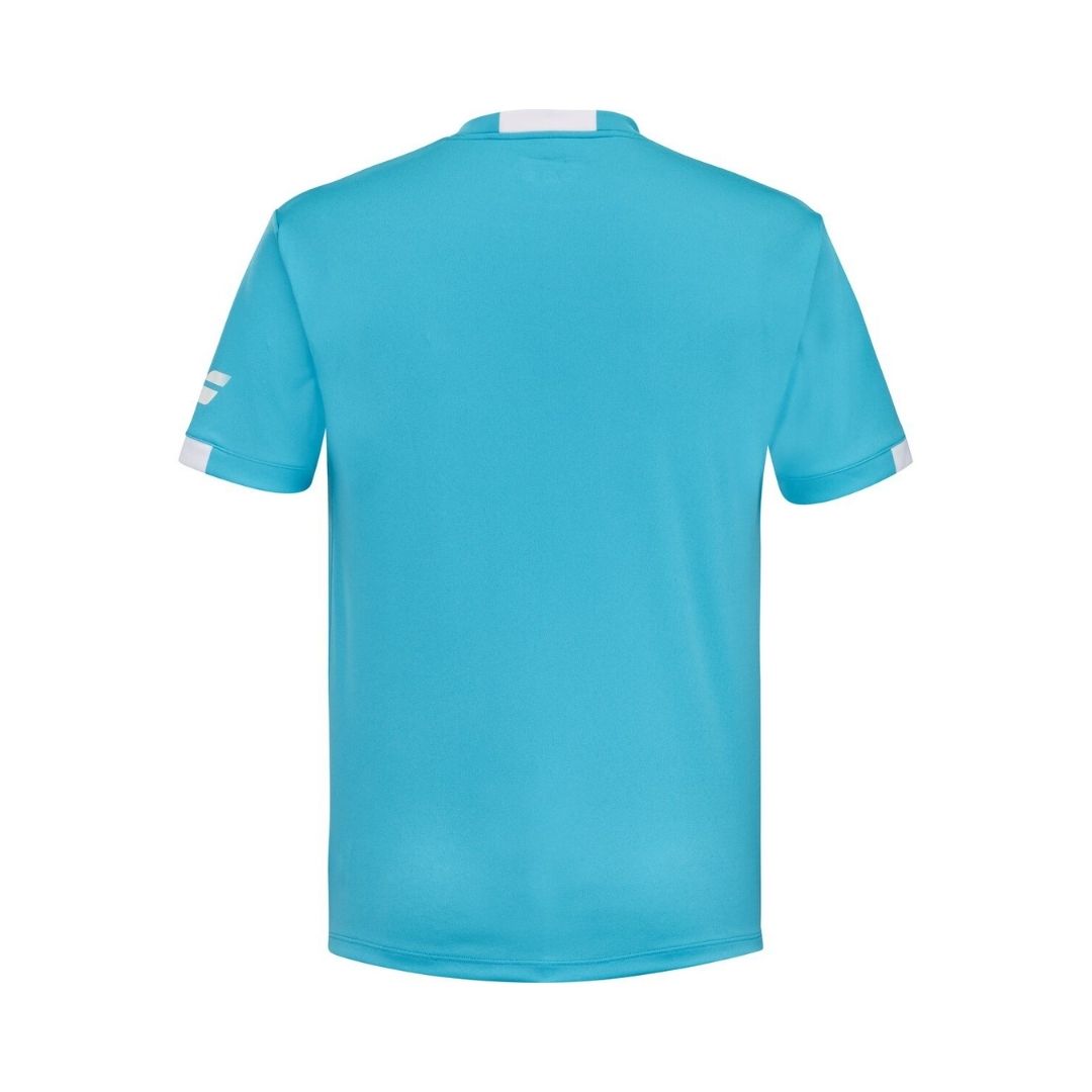 Babolat Play Crew Neck Tee (Cyan Blue)