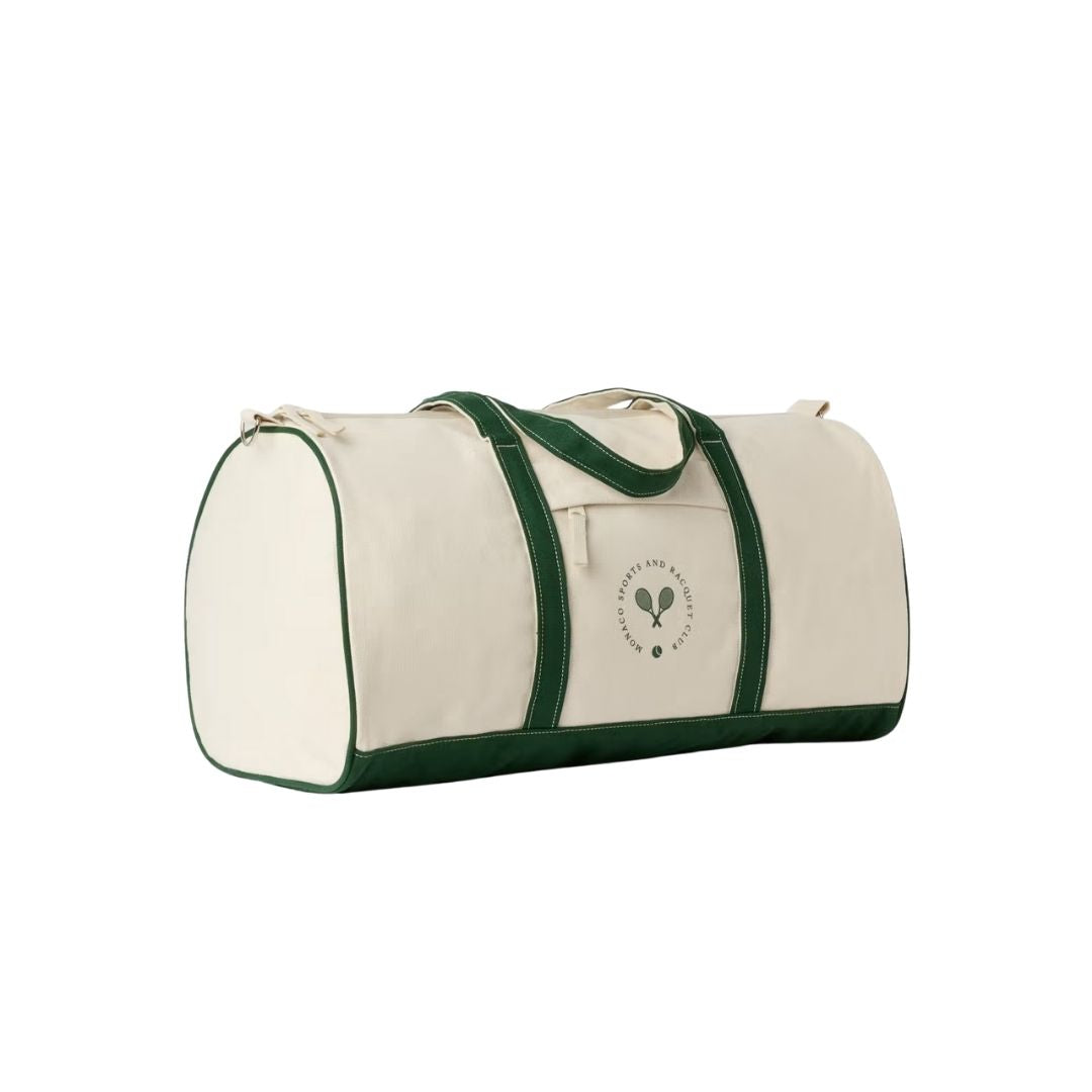 Björn Borg Ace Canvas Sports Bag (Egret)