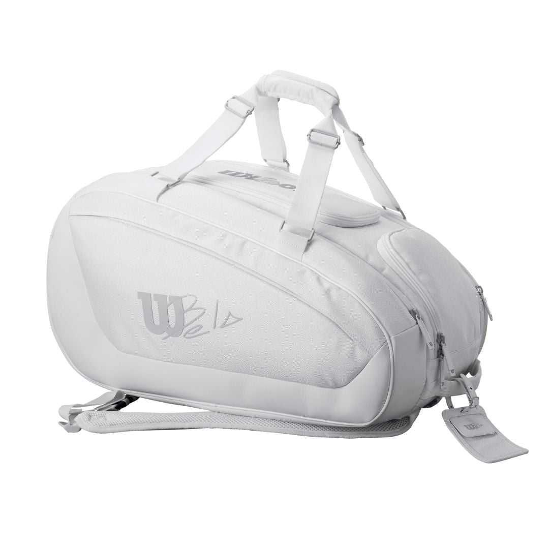 Wilson Bela Super Tour Padel Bag (White)
