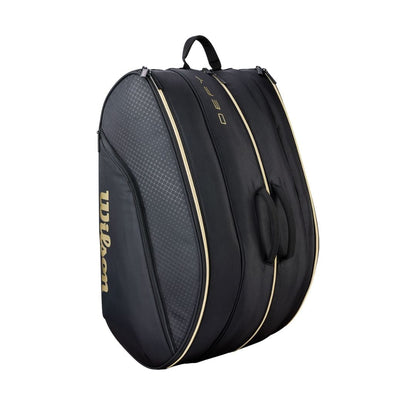 Wilson Defy V1 Padel Racket Bag (Black/Gold)