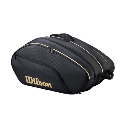 Wilson Defy V1 Padel Racket Bag (Black/Gold)