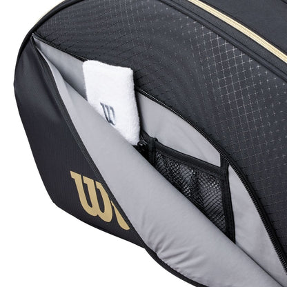 Wilson Defy V1 Padel Racket Bag (Black/Gold)