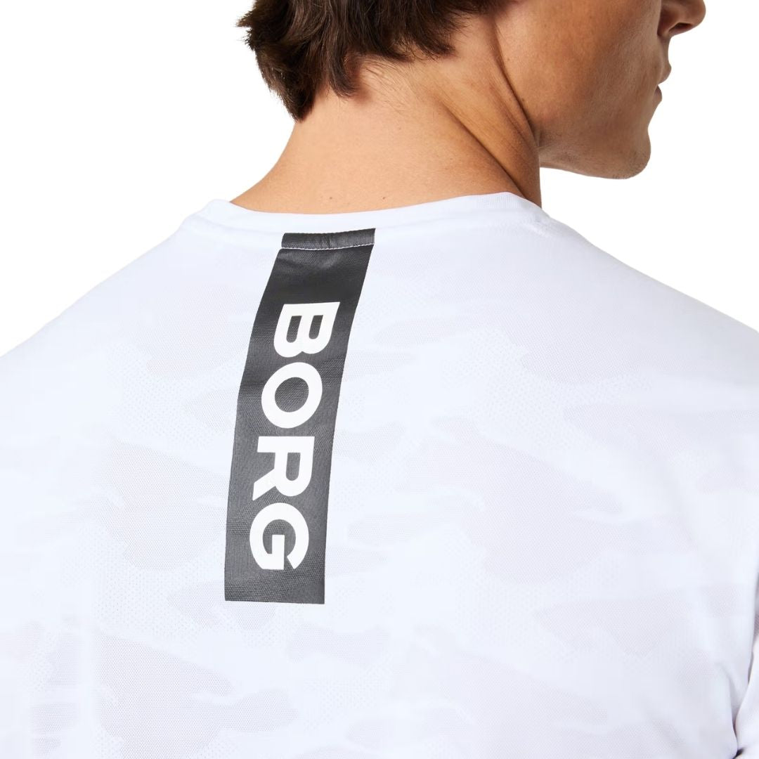 T-shirt Björn Borg Performance Homme (Brilliant White)