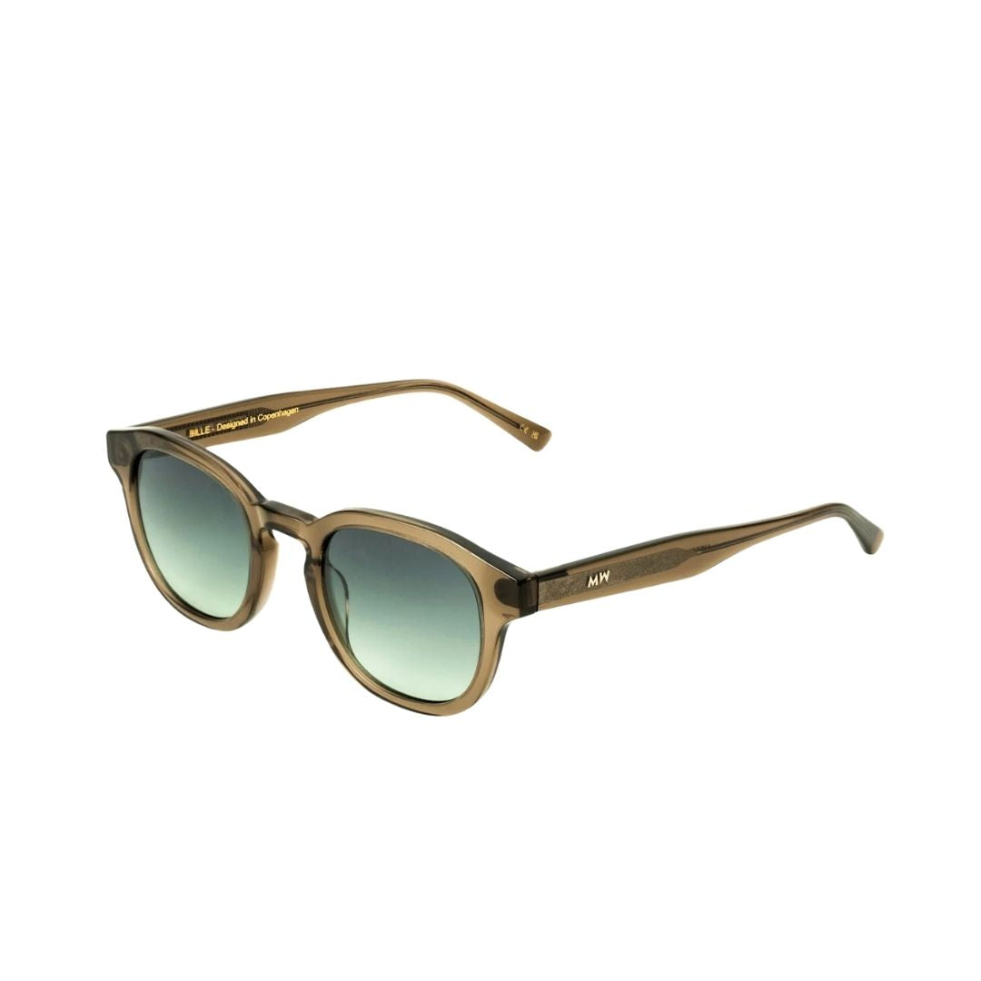Lunettes de soleil MessyWeekend Bille (vert bouteille)